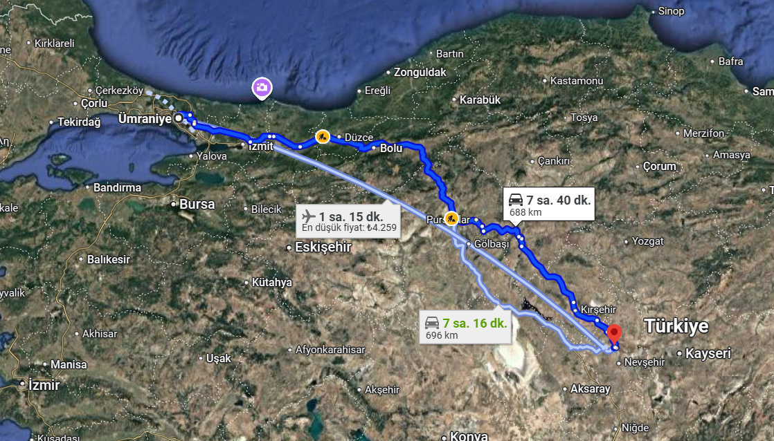 NEVŞEHİR GÜLŞEHİR CİVELEK KÖYÜ 3.667 M² BAĞIMIZ SATILIKTIR. - NEVŞEHİR GÜLŞEHİR fotoğraf 6